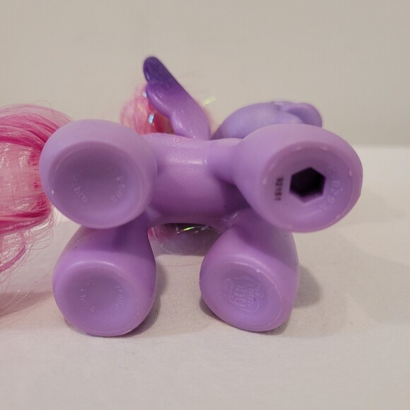 My Little Pony Purple Pegasus Songstar WInged Toy  4" Figure - Picture 8 of 12